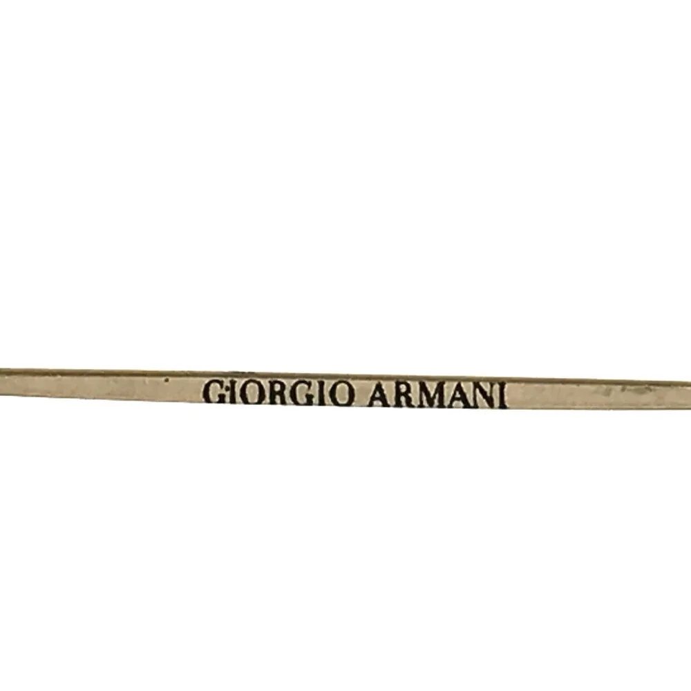 Vintage Giorgio Armani Eyeglasses Frames 227 703 Matte Gold Octagonal 49-20-140